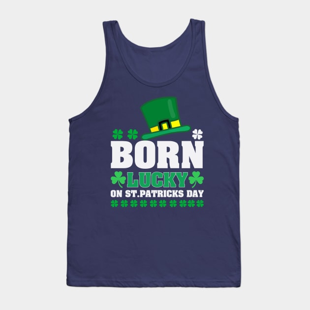 Lucky Birthday Tank Top by MogoTees